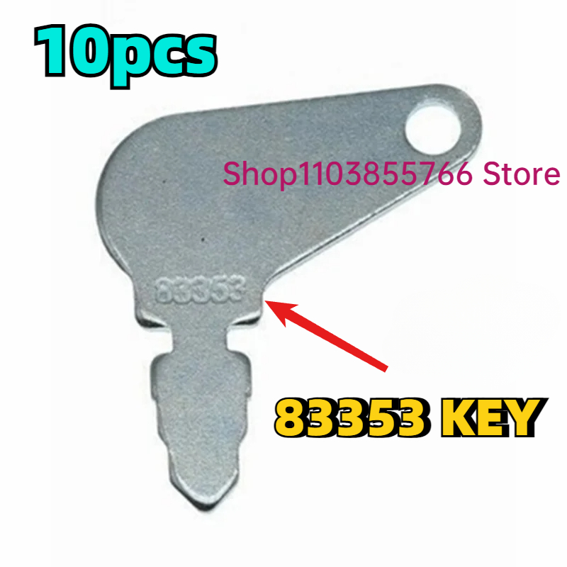 Heavy Equipment Key Set - 10 peças 83353 chaves para conjunto
