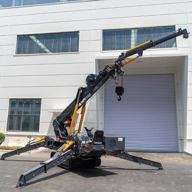 Heavy Equipment Lift - Mini Guindaste Aranha Elétrico Compacto com