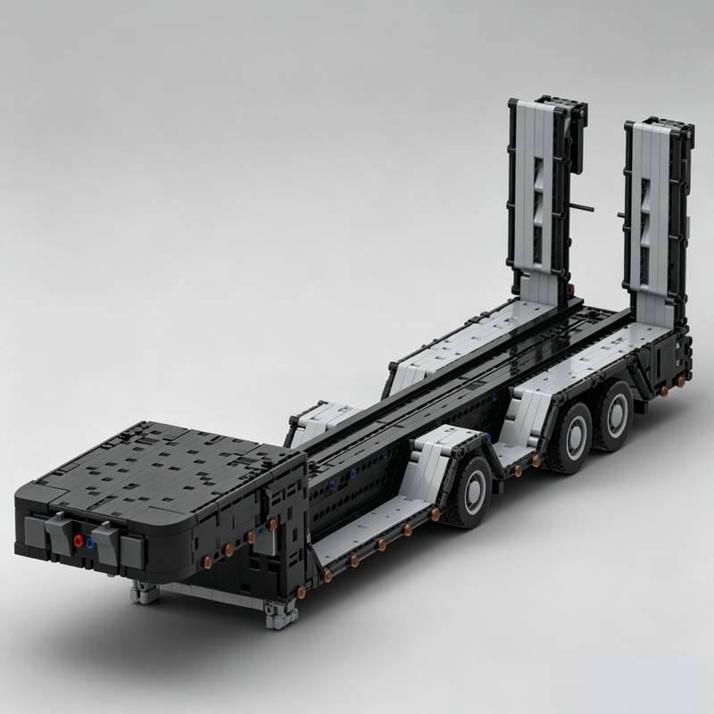 Heavy Equipment Certification - 3931 Peças Reboque Lowboy para Transporte