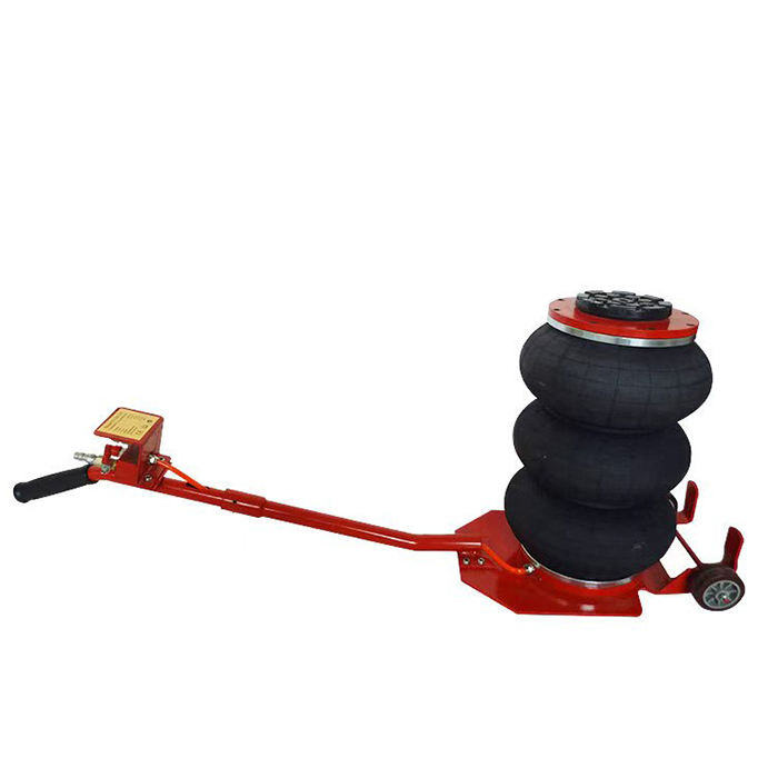 Heavy Equipment Jack - Macaco Pneumático de 3 Bolsas, Suporte