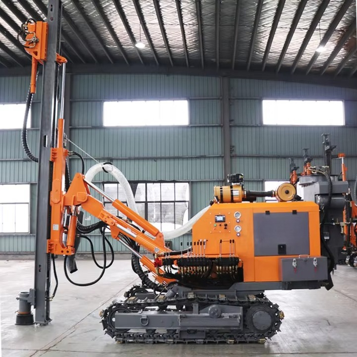 Heavy Equipment Drilling Rig - Perfuratriz Hidráulica de Esteira para Serviço