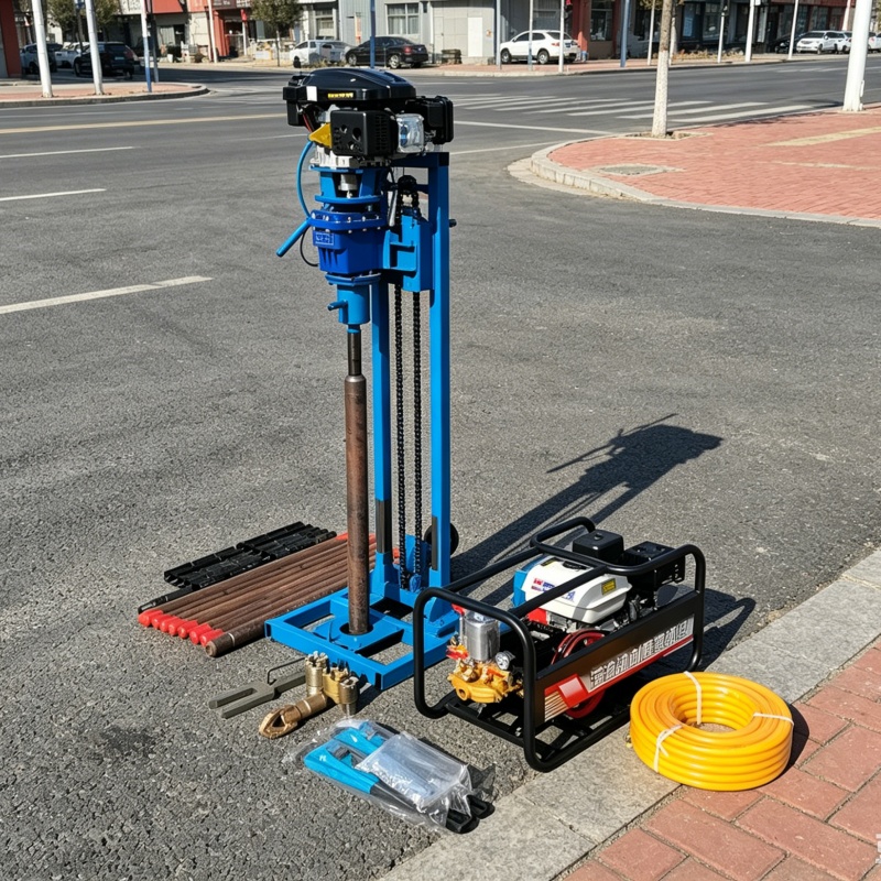 Heavy Equipment Drilling Rig - Equipamento de Perfuração Personalizado, Máquina de