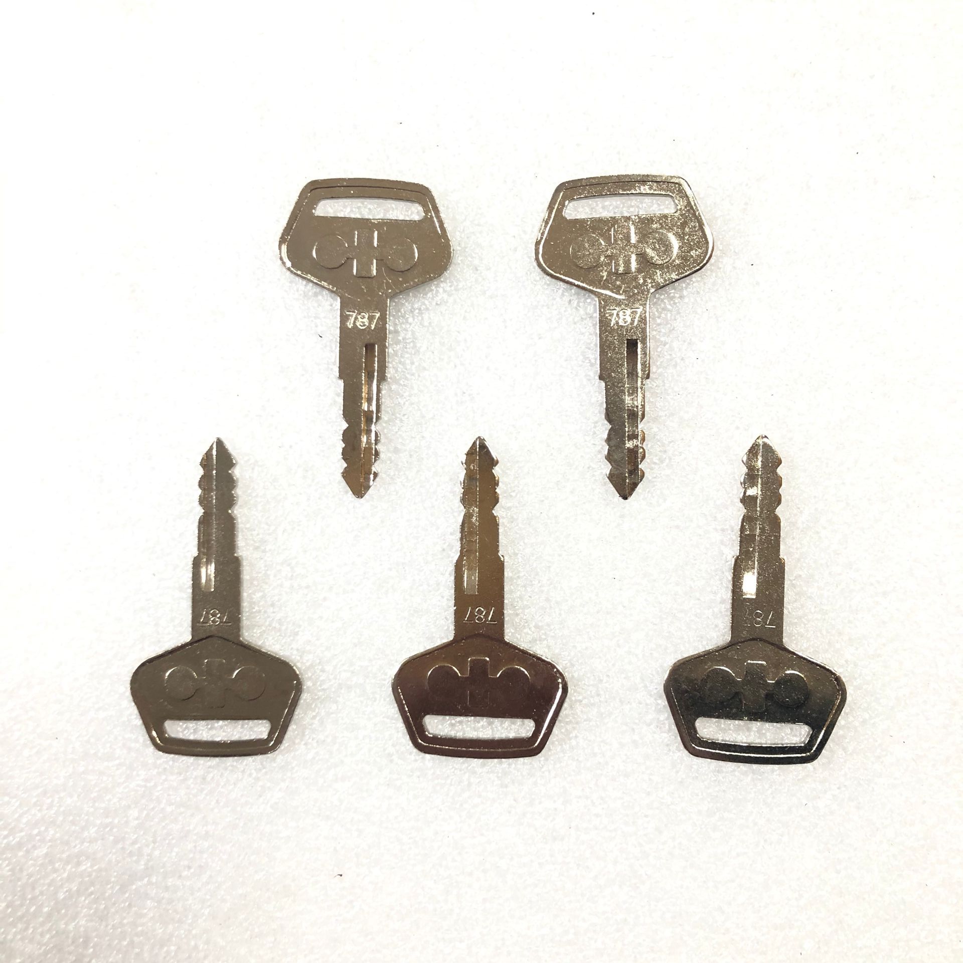Heavy Equipment Key Set - Escavadeira Dozer Loader Retroescavadeira, Komatsu Heavy