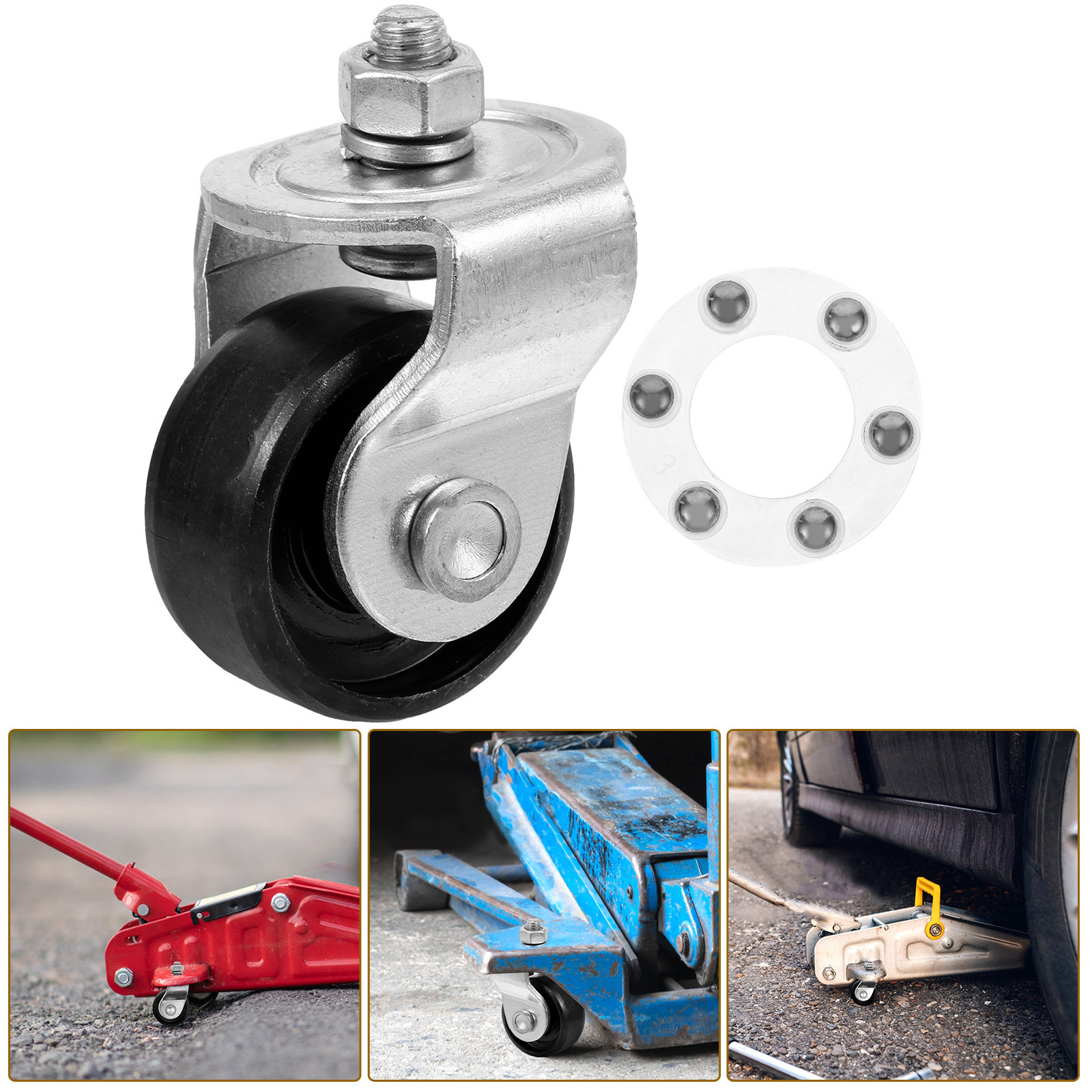 Hydraulic Floor Jack - Rodízios de Reposição para Macaco Hidráulico