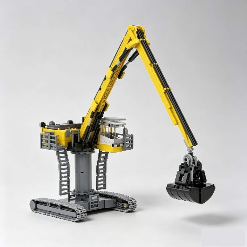 870 Peças de Blocos de Montar  - Heavy Equipment Certification avaliação e preço