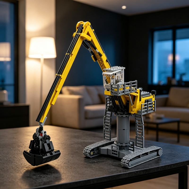 870 Peças de Blocos de Montar  - Heavy Equipment Certification avaliação e preço