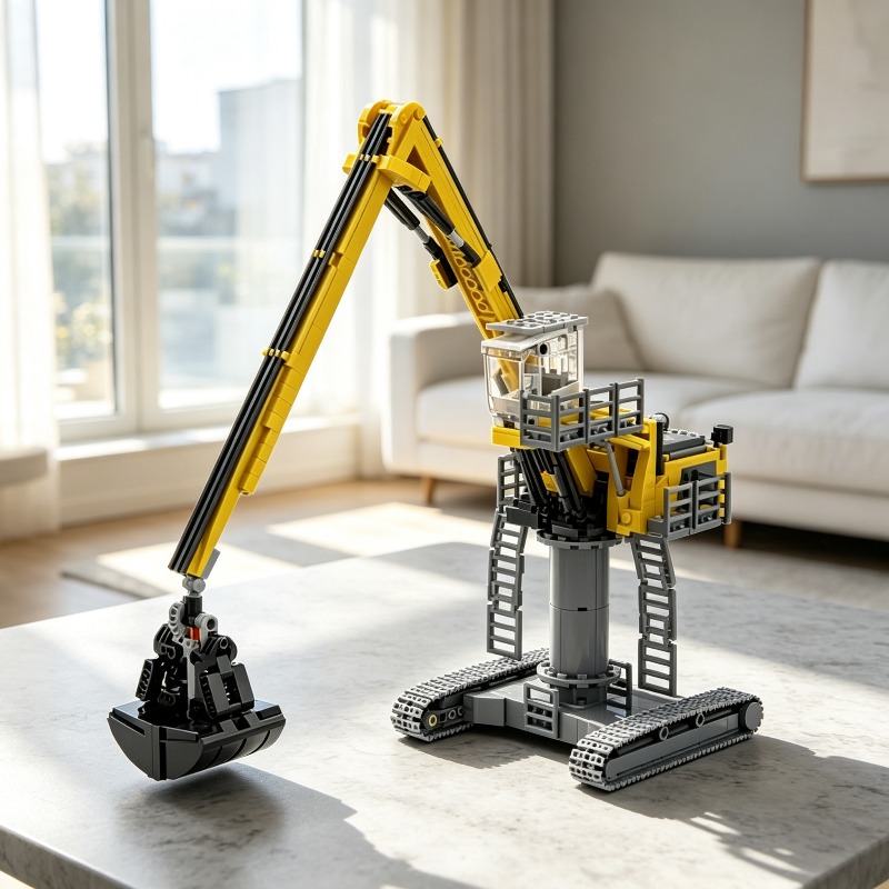 870 Peças de Blocos de Montar  - Heavy Equipment Certification avaliação e preço