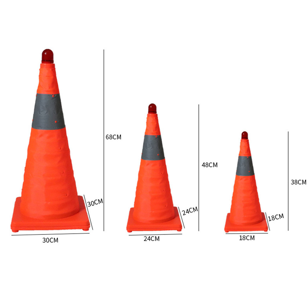 1 unidade de cone de plástico  - Road Traffic Cone avaliação e preço