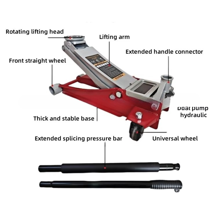 Macaco Hidráulico de Chão zxAu - Hydraulic Floor Jack avaliação e preço