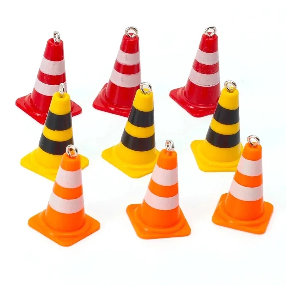 10 Peças de Pingentes Engraçad - Road Traffic Cone avaliação e preço