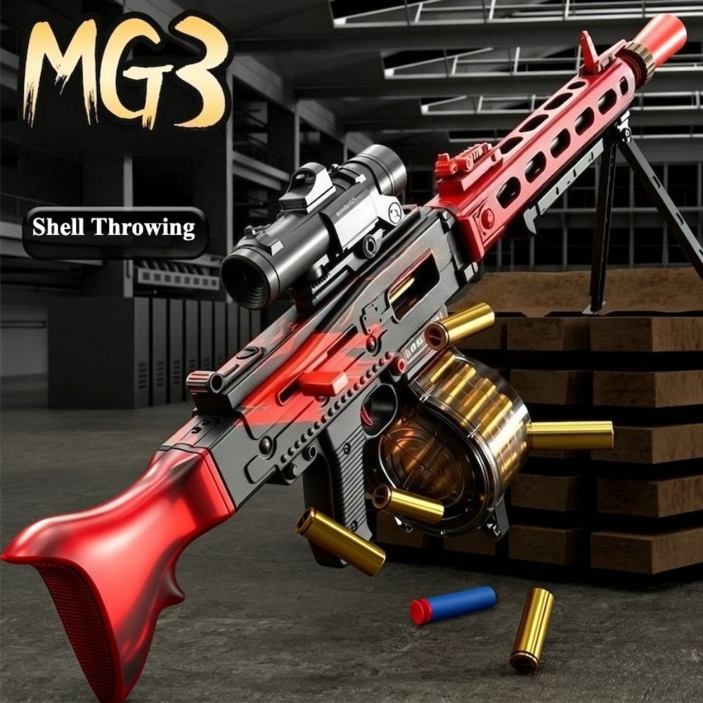 MG3 Arma de Brinquedo com Ejeç - Heavy Equipment Certification avaliação e preço