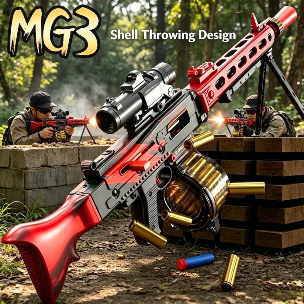 MG3 Arma de Brinquedo com Ejeç - Heavy Equipment Certification avaliação e preço