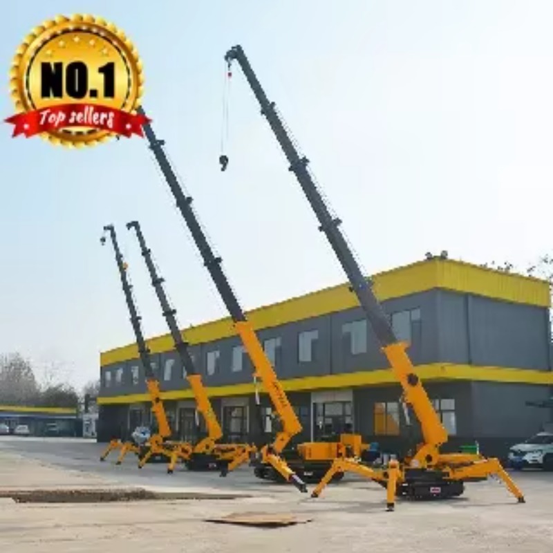 Guindaste Aranha Hidráulico 8T - Heavy Equipment Lift avaliação e preço