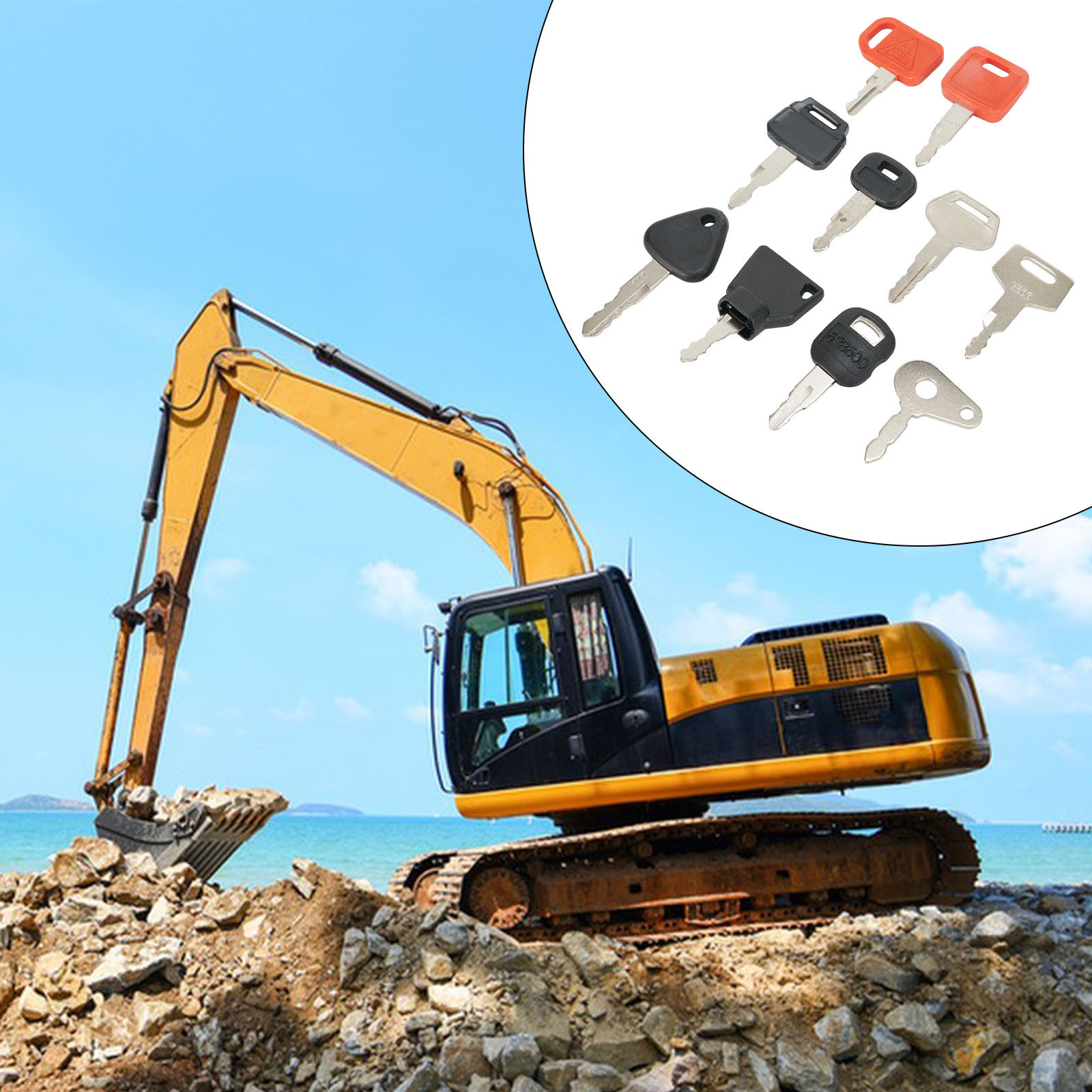 Conjunto de ignição chave mest - Heavy Equipment Key Set avaliação e preço