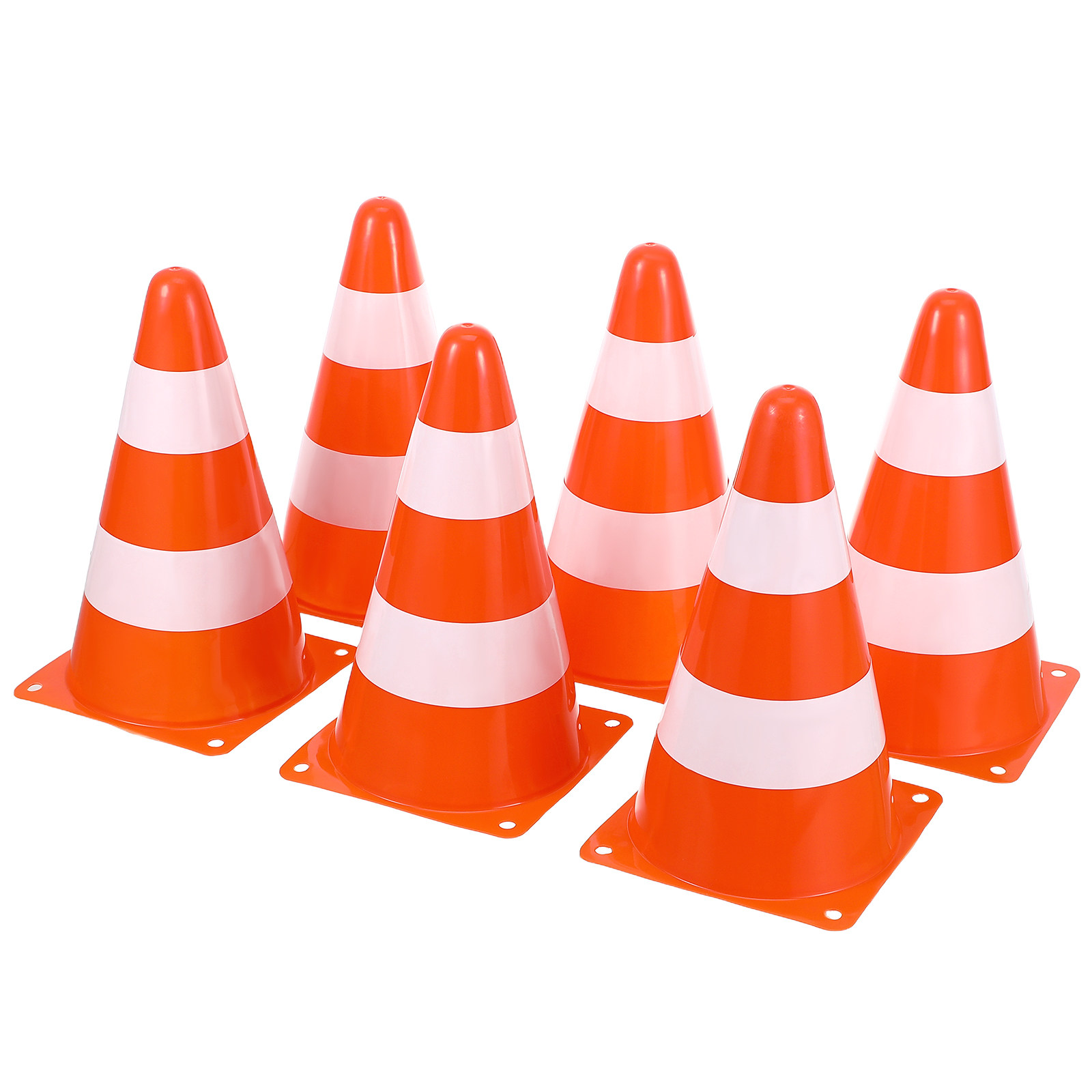 6 Peças de Cones de Trânsito e - Road Traffic Cone avaliação e preço